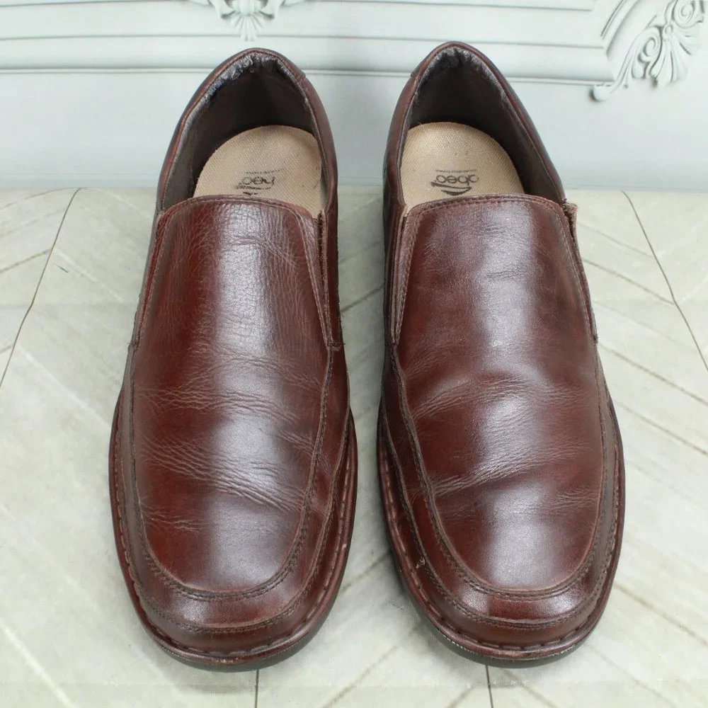 Pikolinos Brown Leather Slip On Loafer Shoes Size EU 46 US 13 - Picture 5 of 9